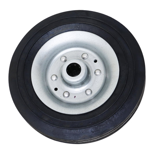 Jockey wheel & tyre. 60mm wide x 210mm dia