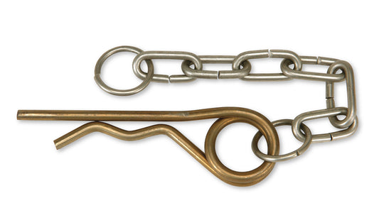 Jockey wheel ‘R’ clip & chain