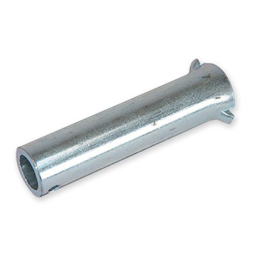 Jockey wheel axle tube