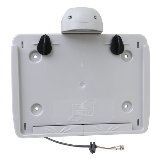 Square Number Plate Holder. (suitable if you need to keep changing your number plate)