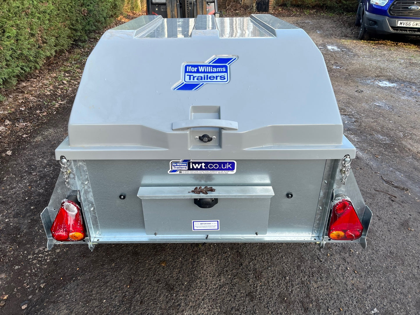 Brand New Ifor Williams P5e Trailer With GRP Lid