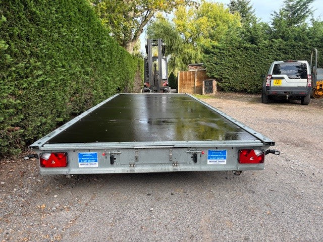 Used Woodford Car Transporter Trailer