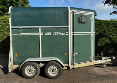 Used Fautras Promax Horse Trailer M4835